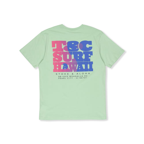 T-Shirt T&C Surf Designs Filter S/S - Verde Lavado