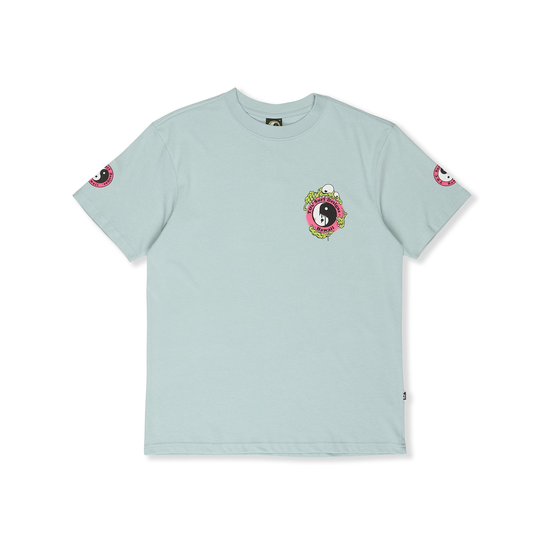 T-shirt de manga curta T&C Surf Designs Funco YY - Azul usada