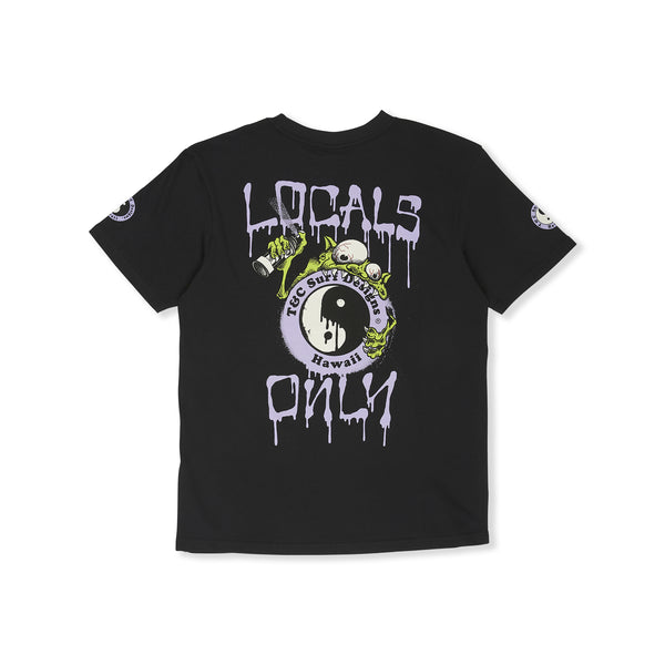 T-shirt de manga curta T&C Surf Designs Funco YY - Preto Militar