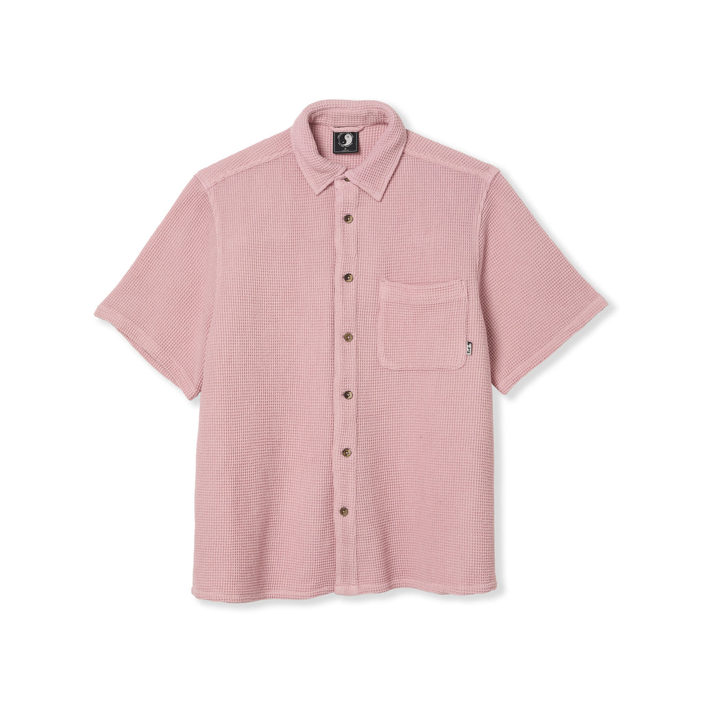 T&amp;C Surf Designs Waffle S/S Shirt - Old Pink