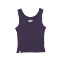 Women Rib  Débardeur -Dark Purple