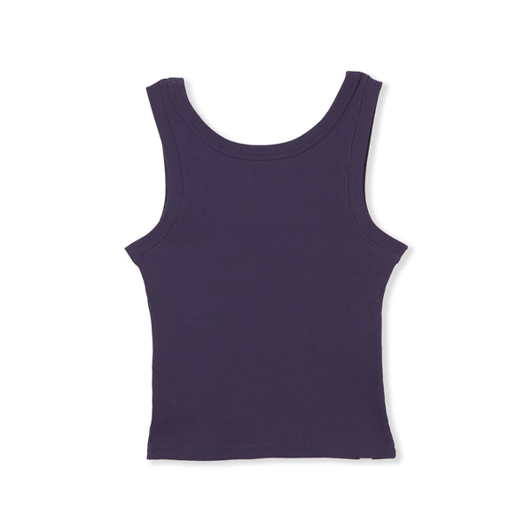 T&amp;C Surf Designs Women Rib Singlet-Dark Purple