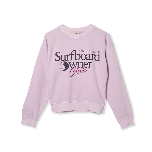 Sweatshirt T&C Surf Designs Owner Crew - Lavanda