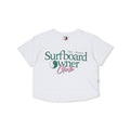 Owner Crop T-shirt manches courtes -White