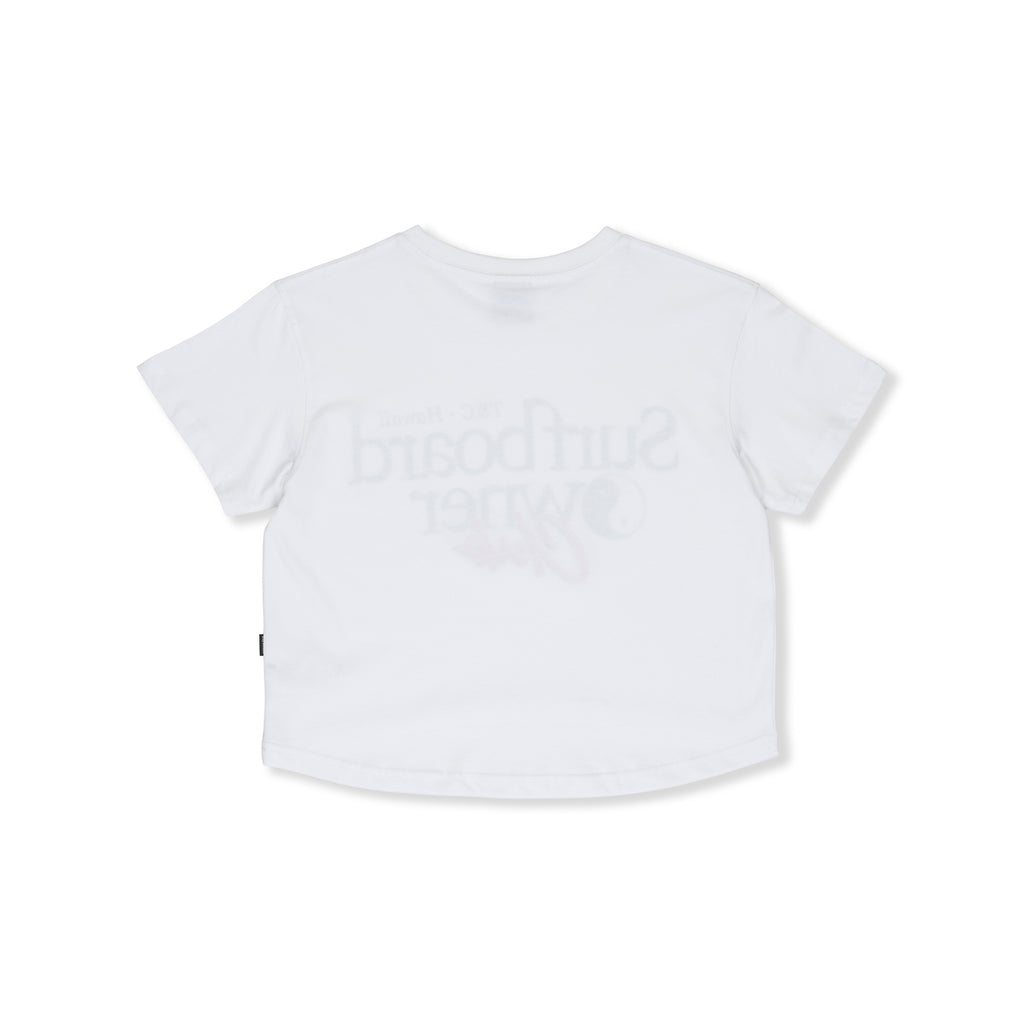Top cropped T&C Surf Designs Owner - Branco