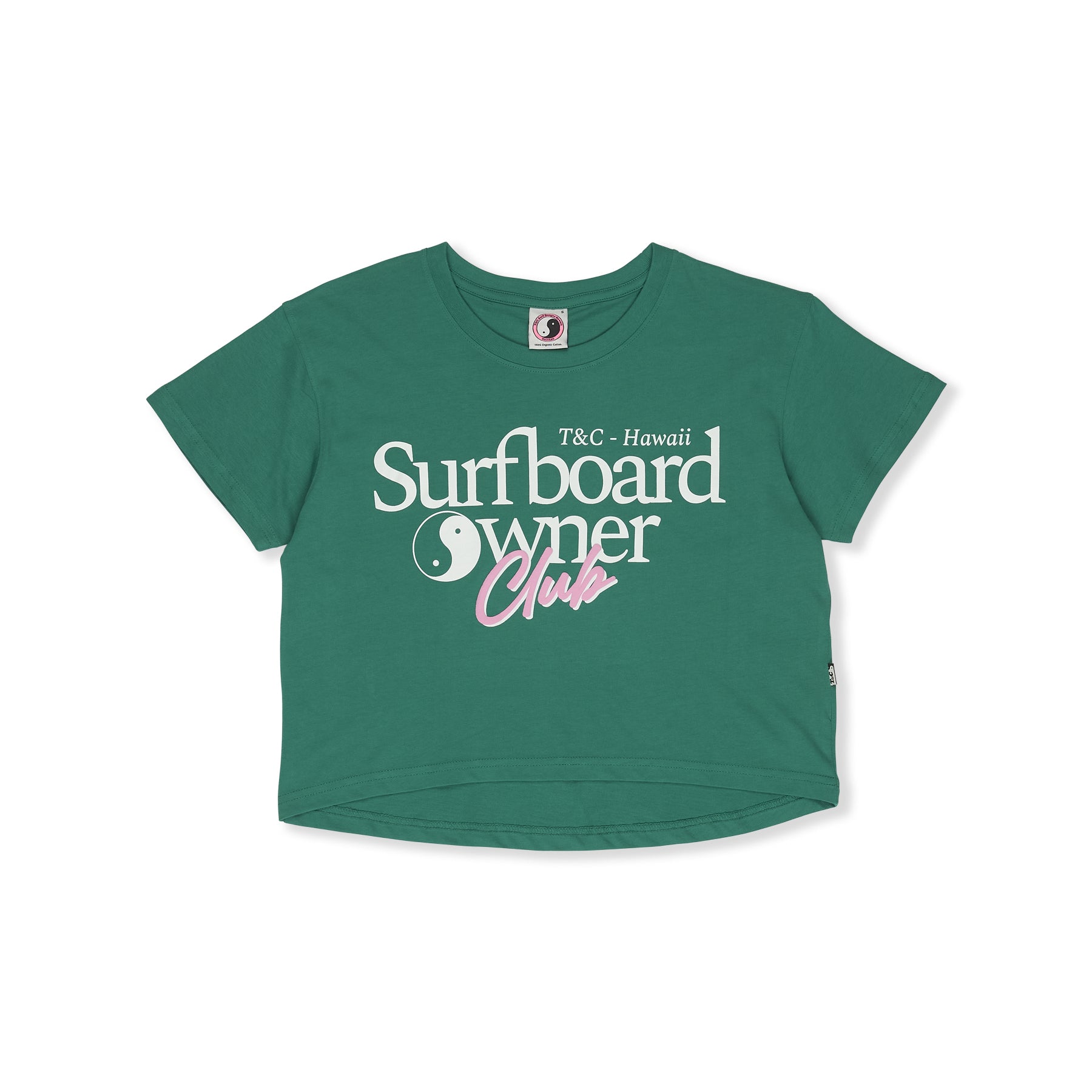 T&C Surf Designs Proprietário Crop-Green