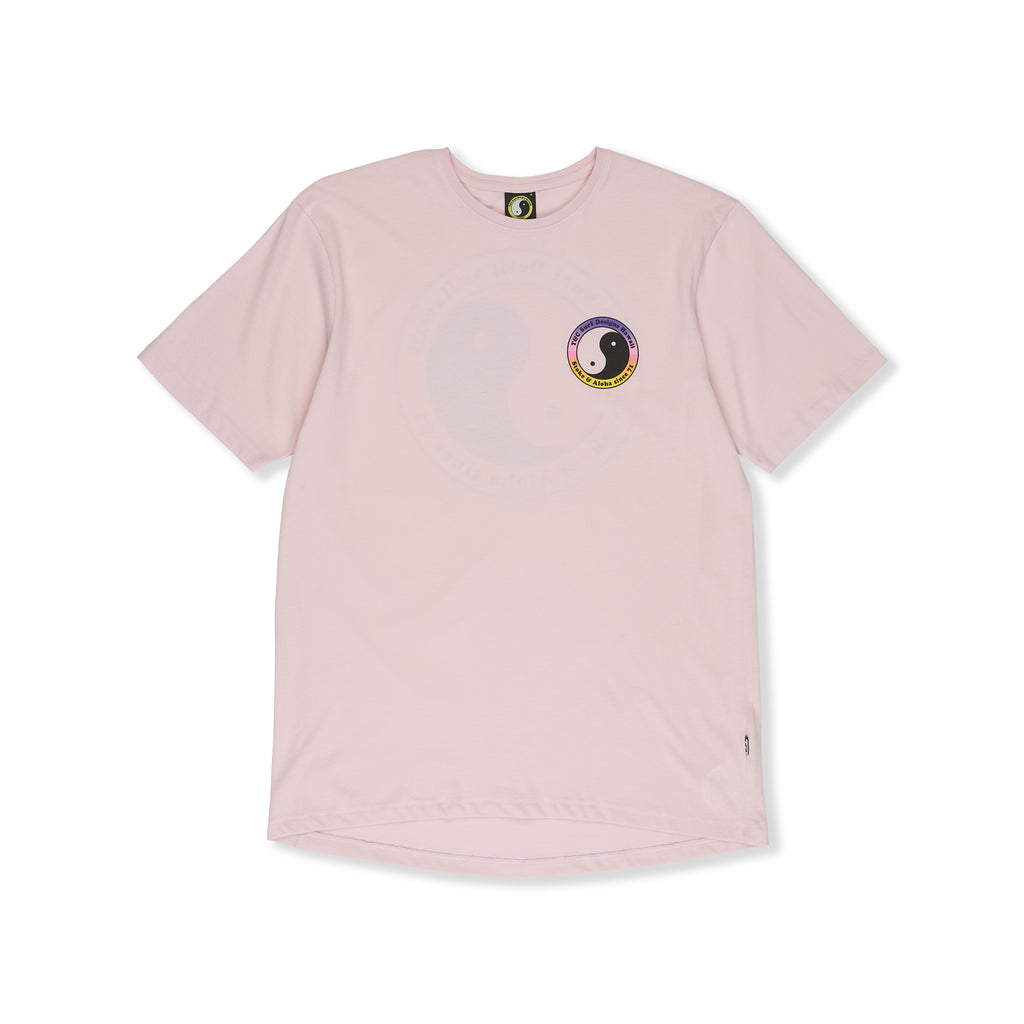 T&C Surf Designs YY 71 T-shirt de manga curta para mulher - rosa lavado
