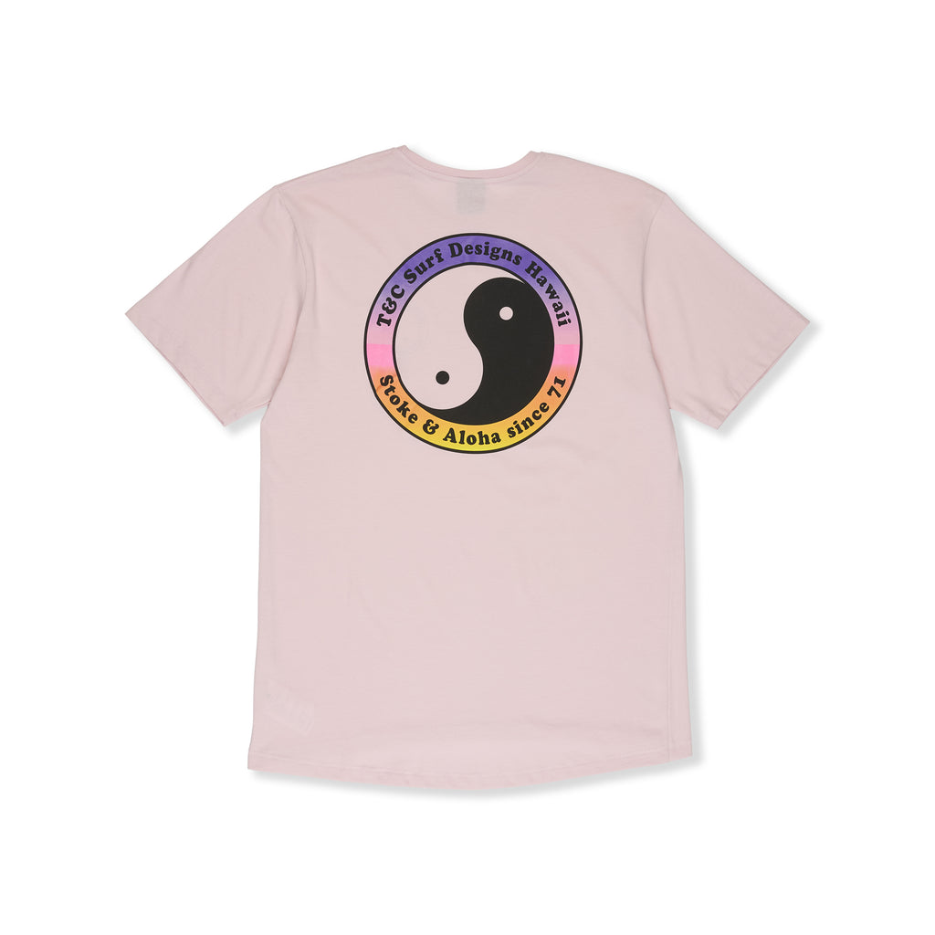 T&C Surf Designs YY 71 T-shirt de manga curta para mulher - rosa lavado