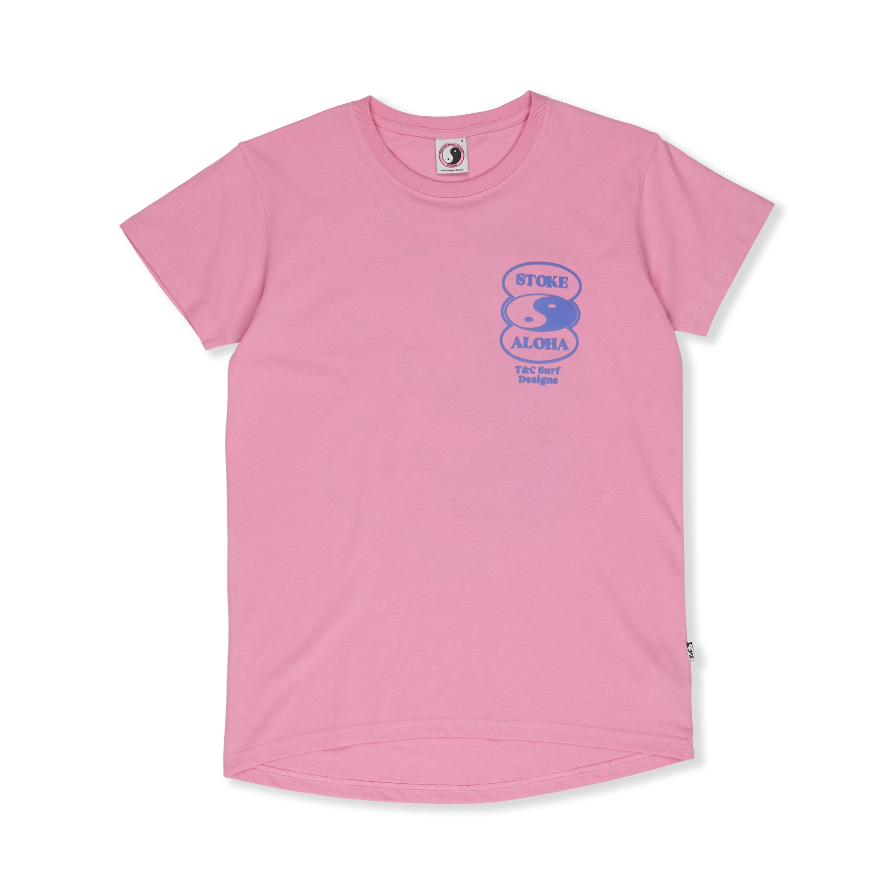 T&amp;C Surf Designs Women Oval S/S-Tee-Pink