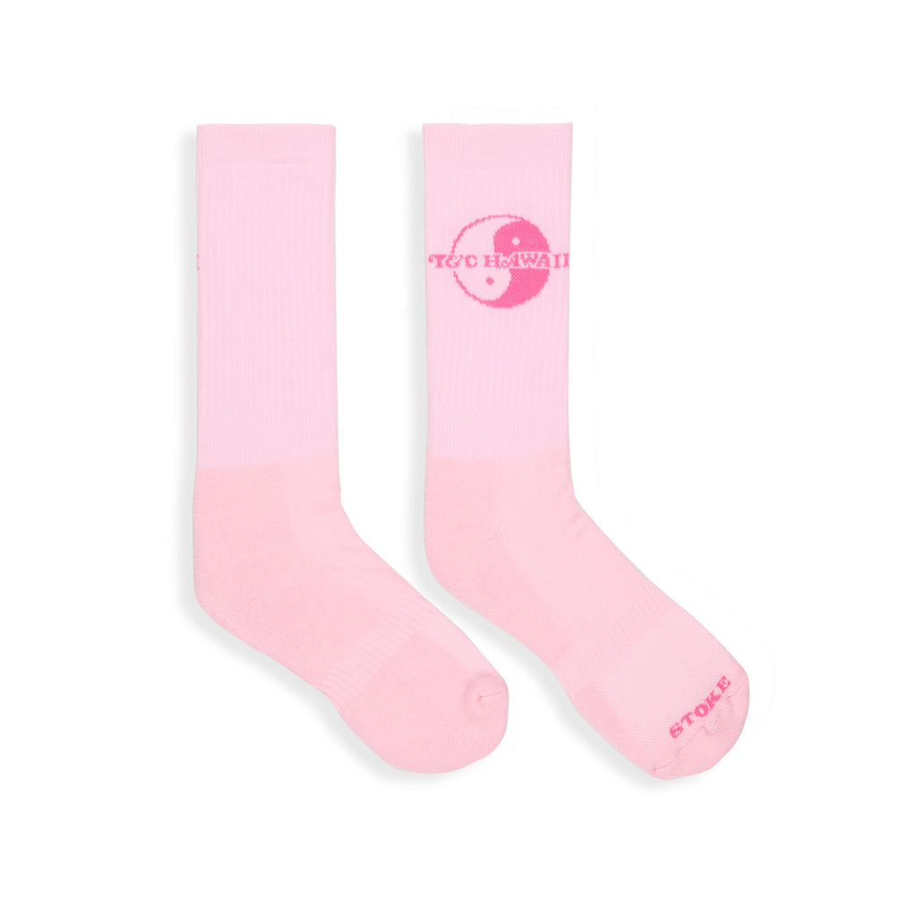 T&C Surf Designs YY Socks - Washed Rose
