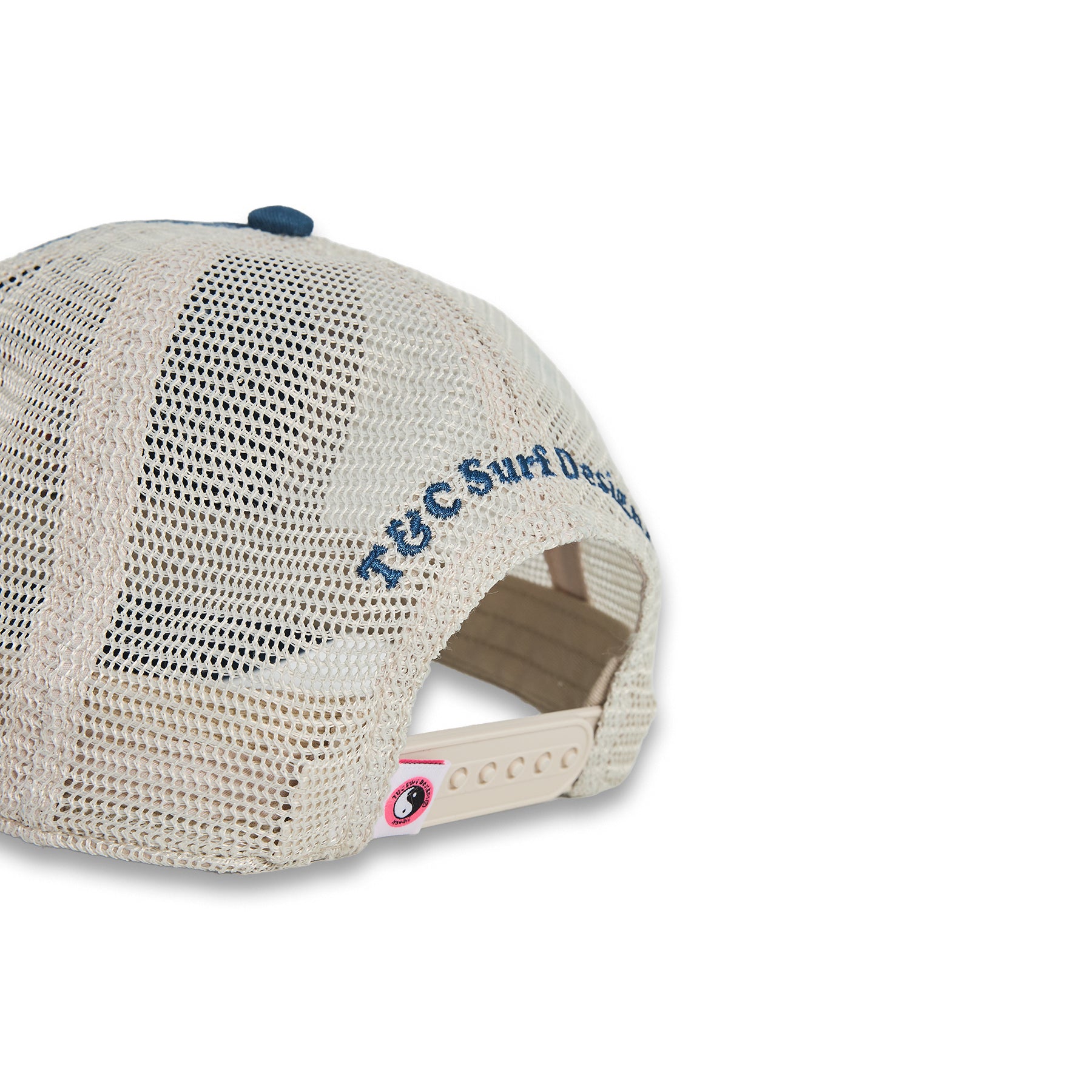 T&C Surf Designs Mai Tai Trucker Cap - Washed Navy Natural