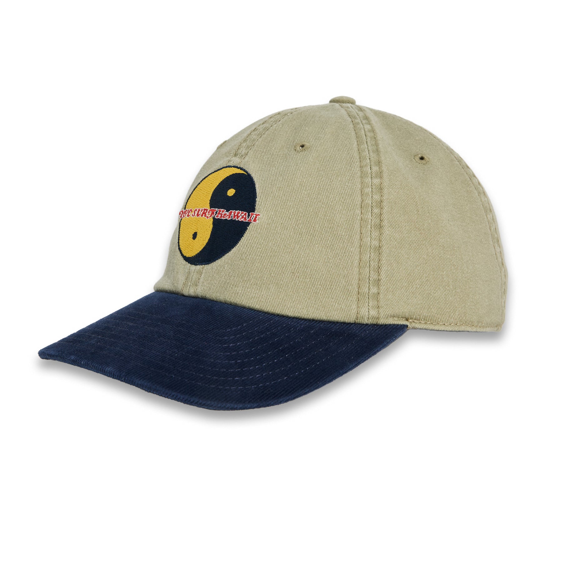 T&C Surf Designs TCSH Dad Cap - Natural Navy