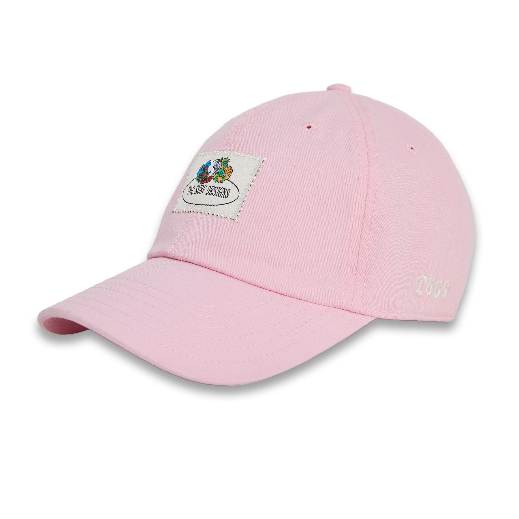 T&C Surf Designs Jon Of The Loom Dad Cap - Used Pink