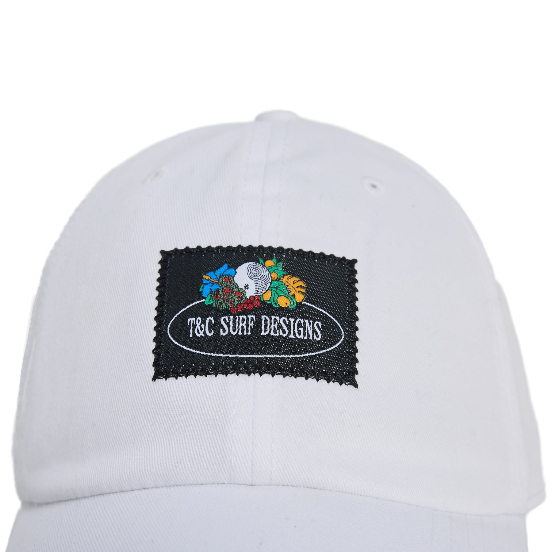 T&C Surf Designs Jon Of The Loom Dad Cap - White