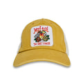 Boné Trucker Mai Tai da T&C Surf Designs - Mostarda Lavada 