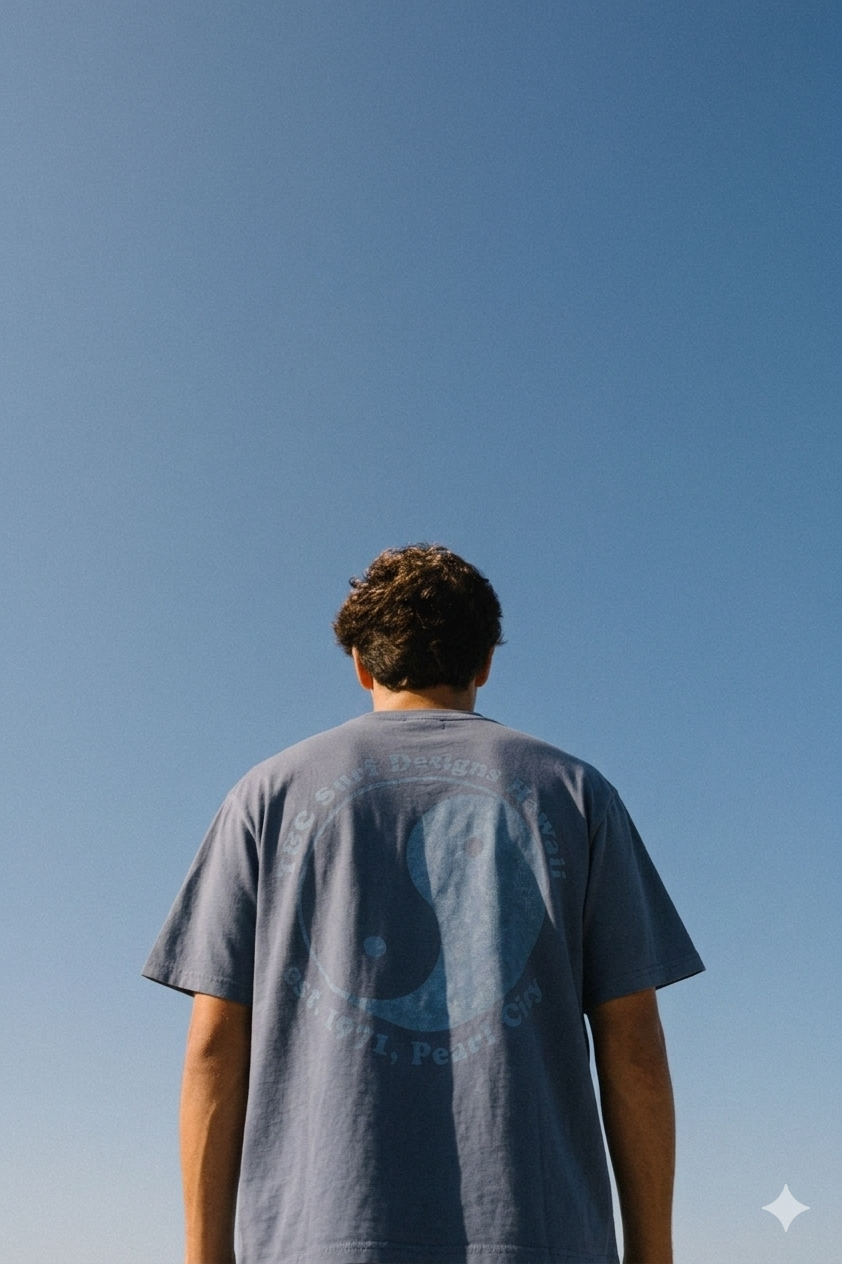 T&amp;C Surf Designs OG Mist S/S Tee-Used Navy