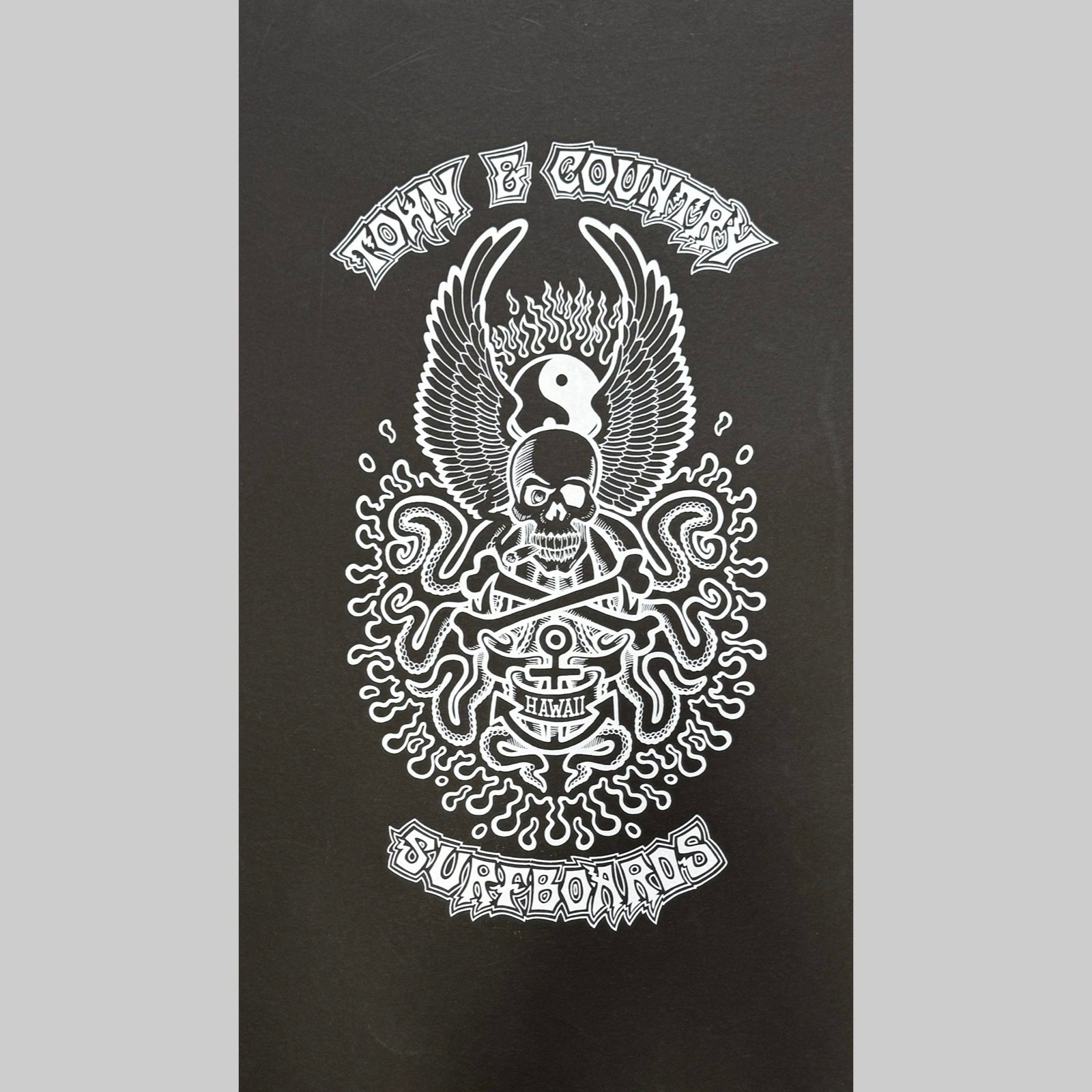 Jon Wing  - Poster Sérigraphie Black White