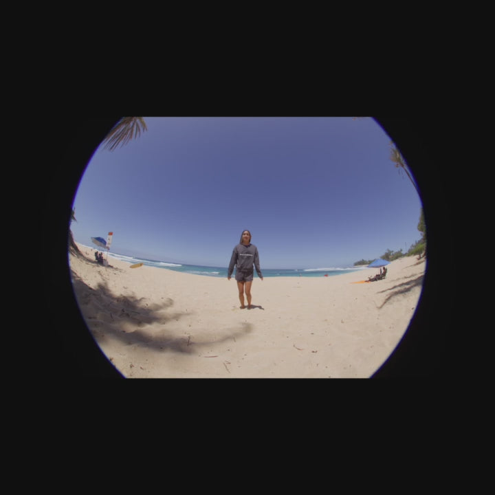 T&C Surf Designs Women Checky Crew Sweat - Washed Black