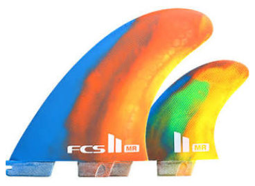 FCS II MR Série 2+1 Twin Fins