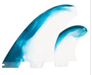 FCS II MR Series 2+1 Twin Fins