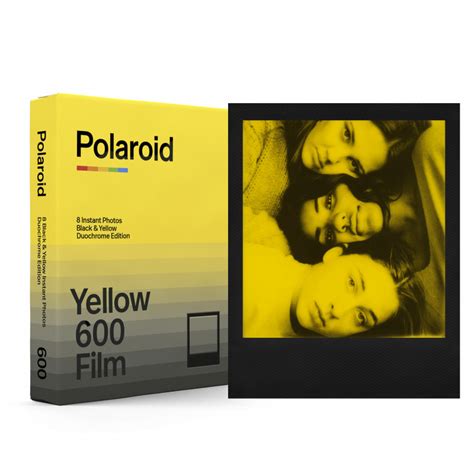 POLAROID Film 600 Black & Yellow